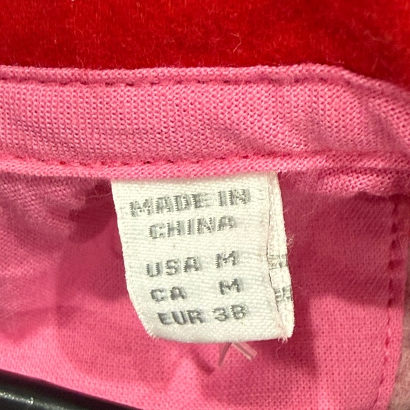 NWT PJ Salvage RED/WHITE DOGS WITH PINK BOWS Cotton Flannel Pajama Set Women's M - Picture 5 of 7